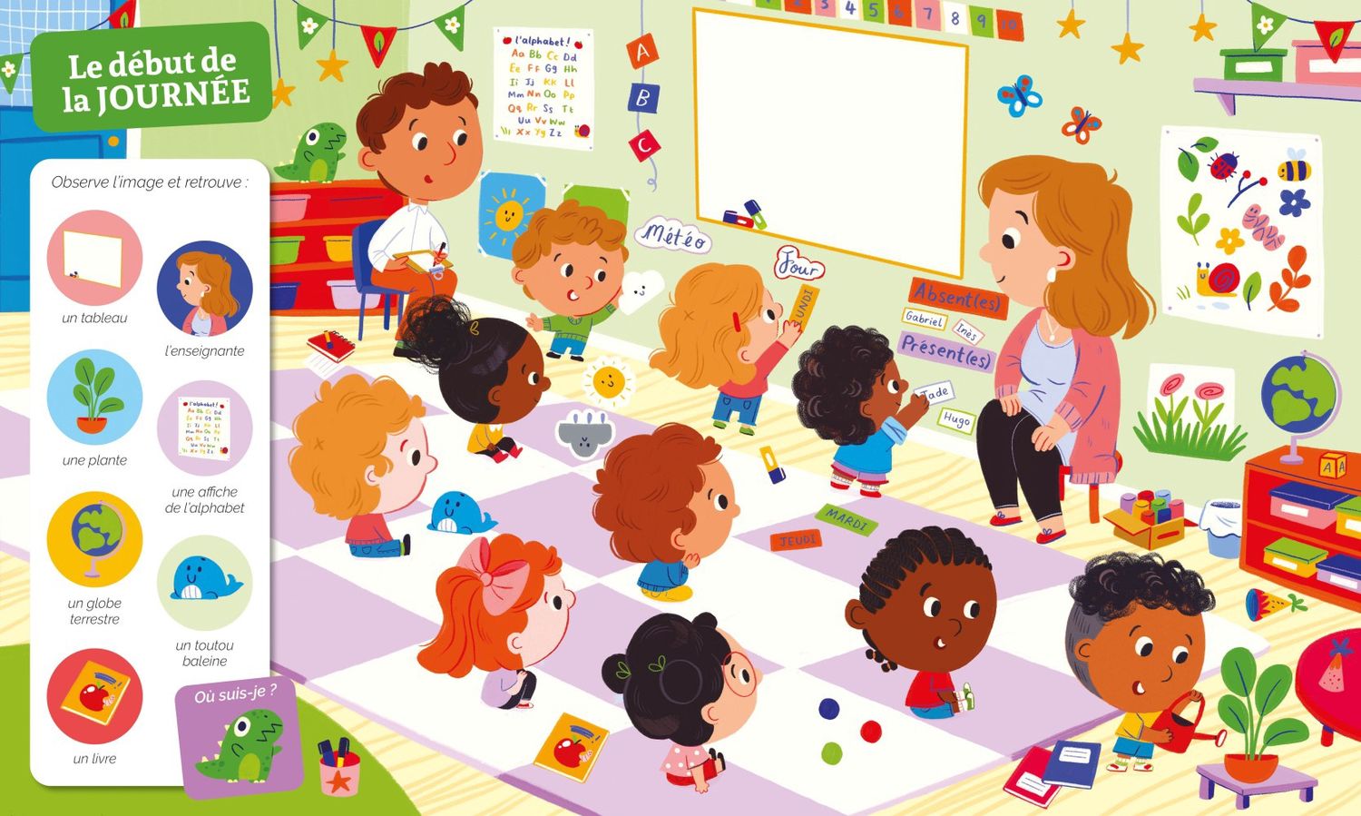 Cherche et trouve des tout-petits / La Maternelle