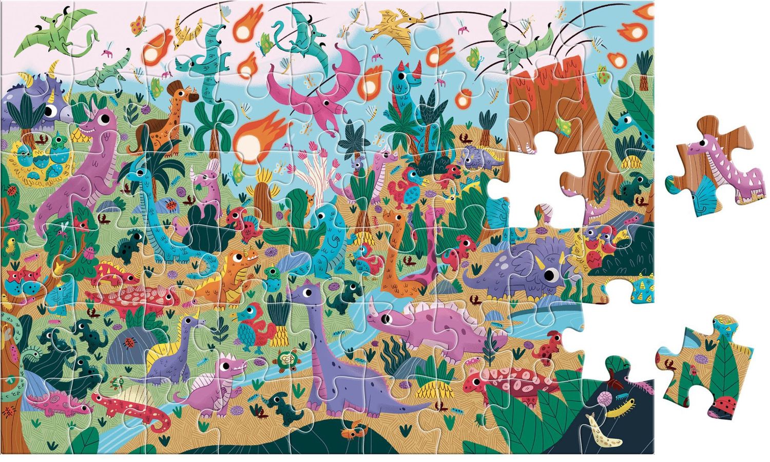 C.T. Cherche et trouve / Dinosaures (54 mcx)