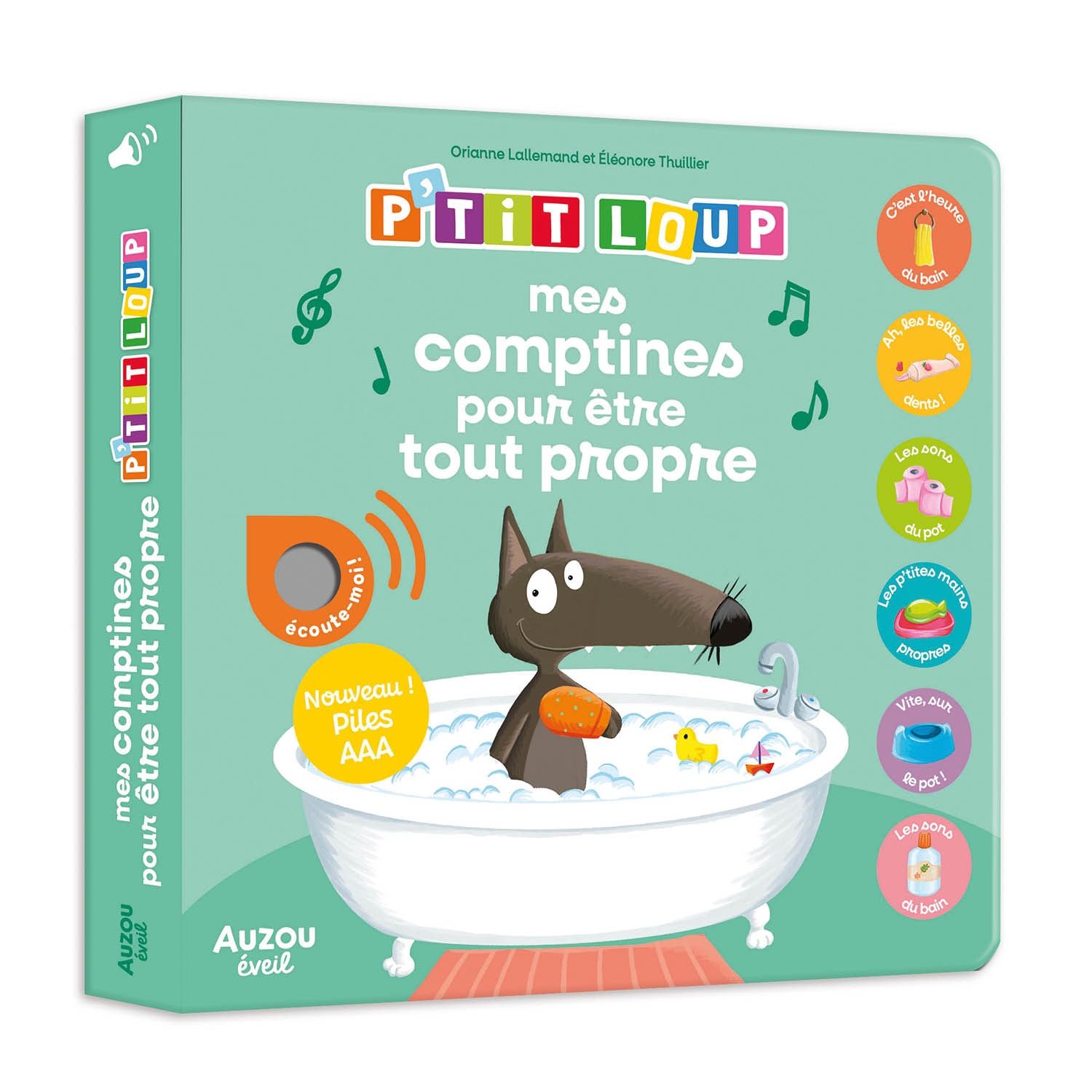 P&#39;tit Loup / Mes comptines pour être tout propre