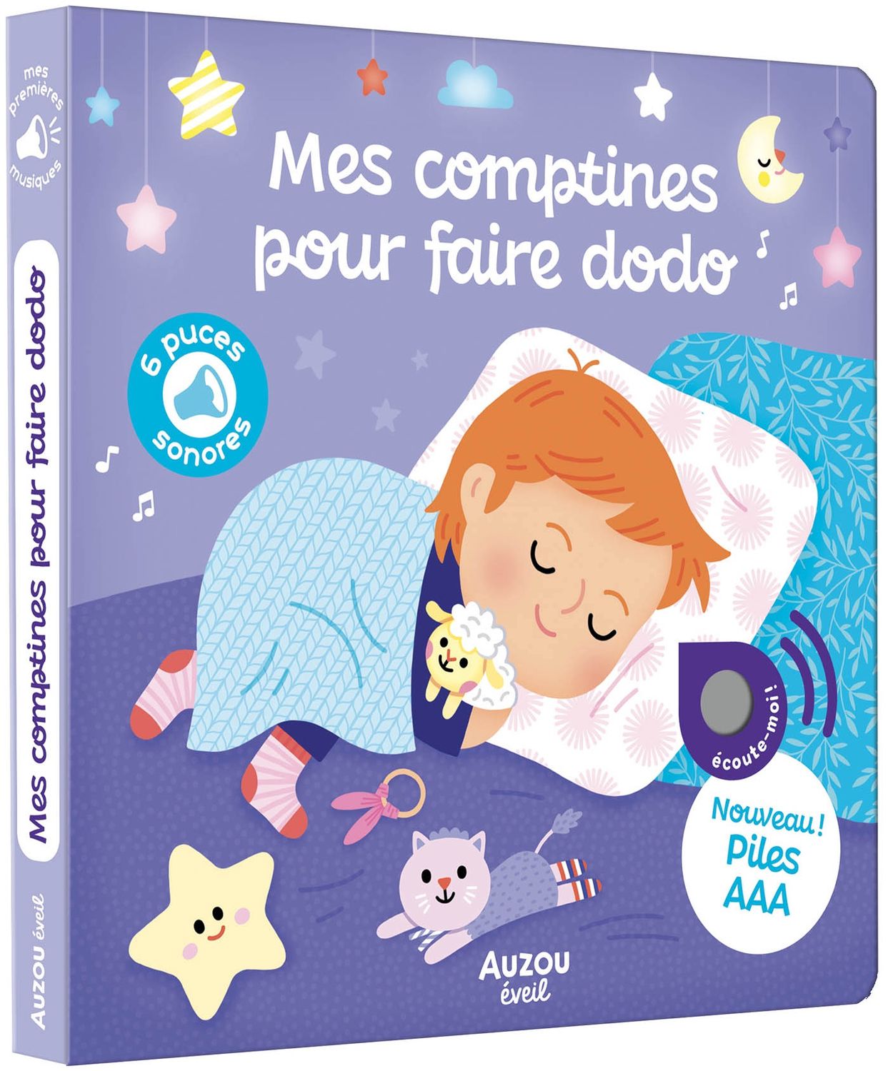 Livre sonore / Mes comptines pour faire dodo