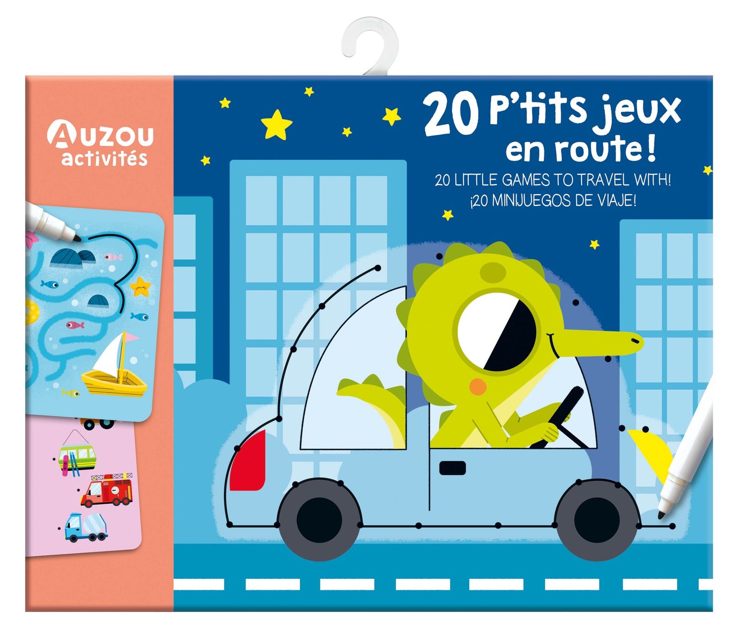 Pochette 20 p&#39;tits jeux / En route!
