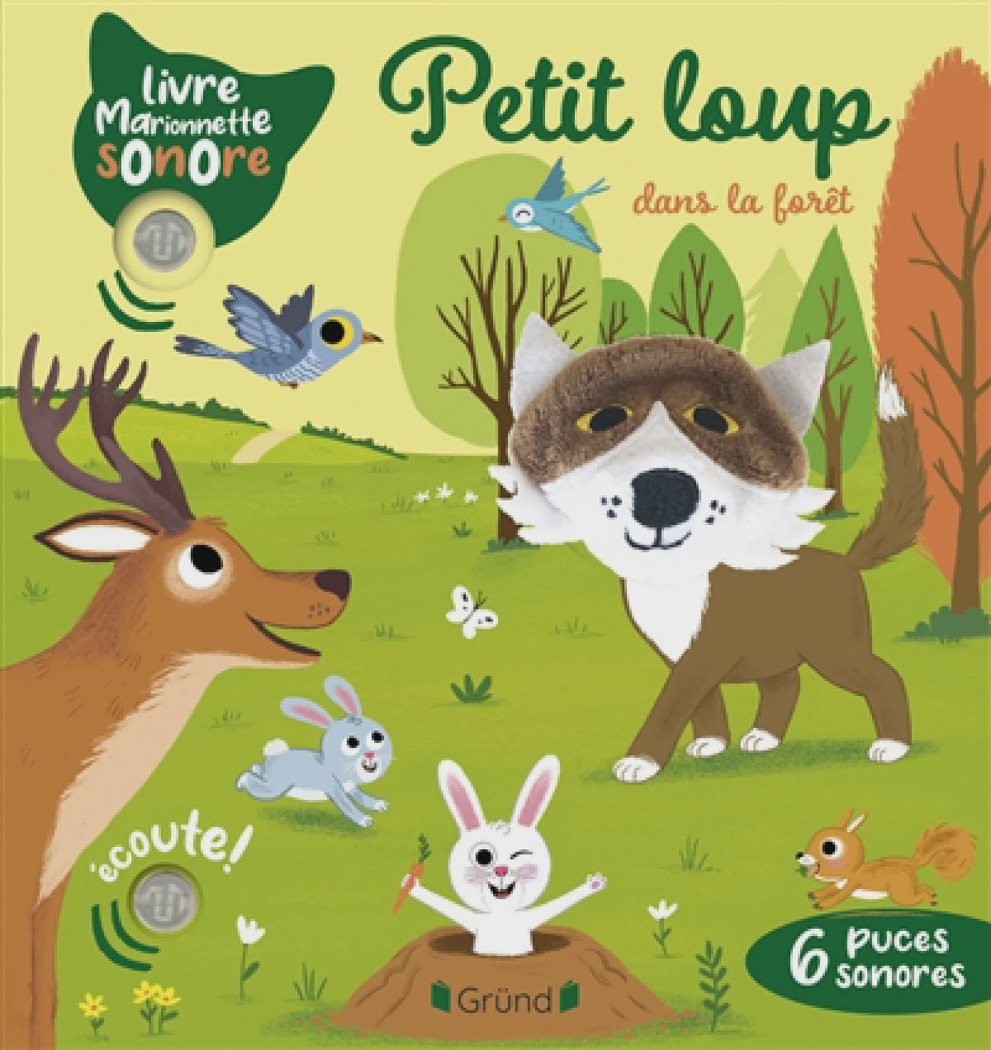 Petit loup dans la forêt