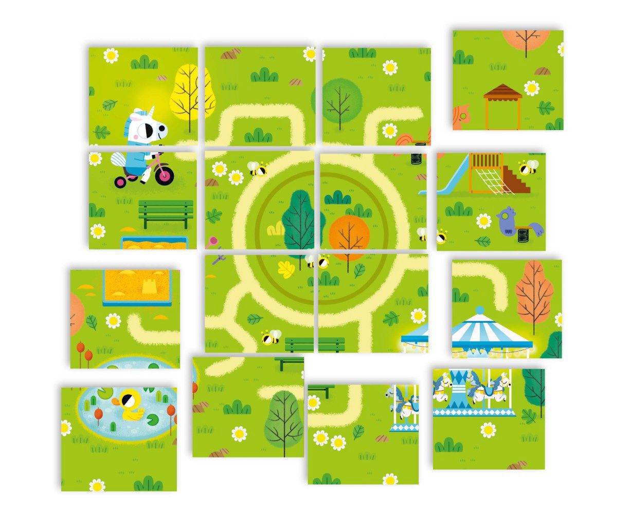 Pochette 20 p&#39;tits jeux / En route!