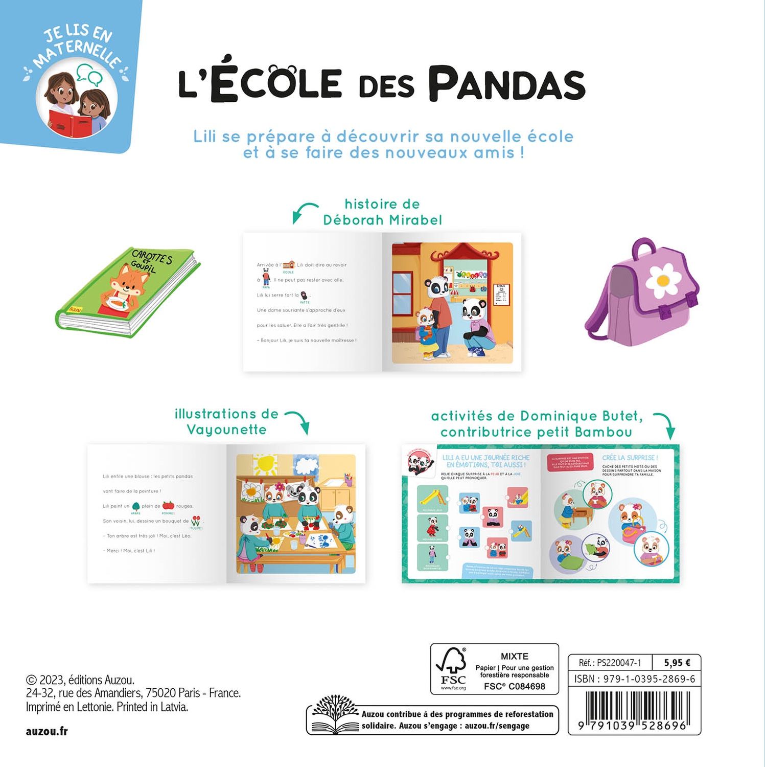 L&#39;École des Pandas / Bienvenue à l&#39;école