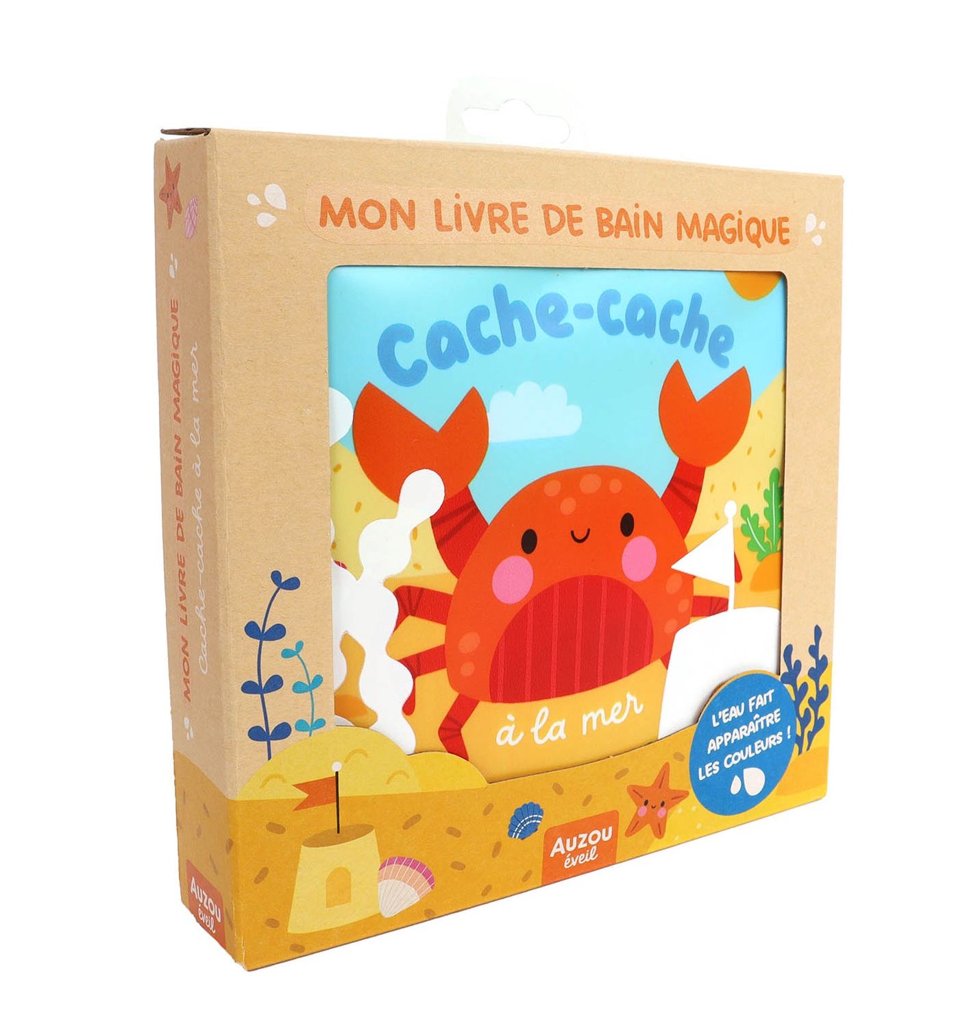 Livre de bain magique / Cache-cache à la mer