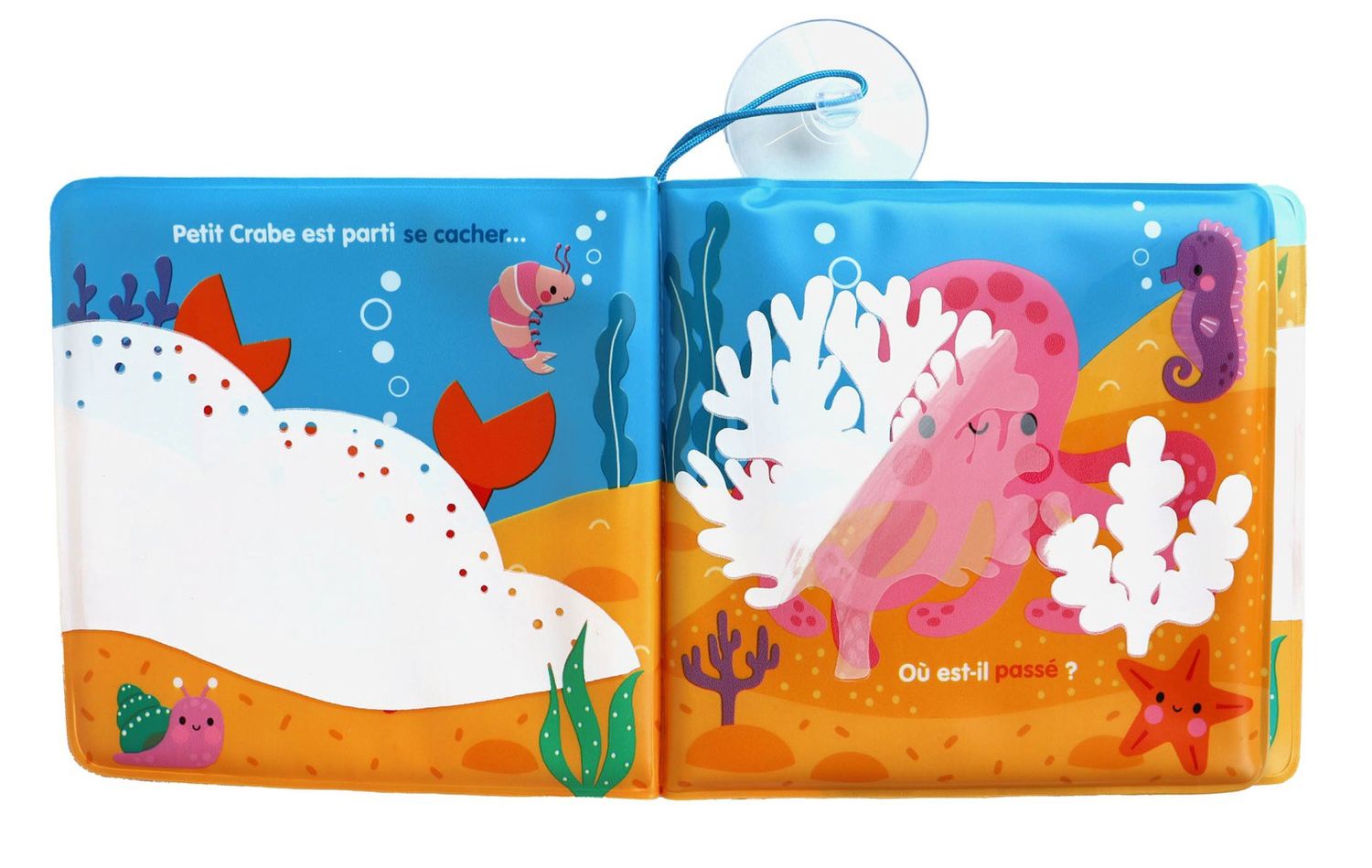 Livre de bain magique / Cache-cache à la mer