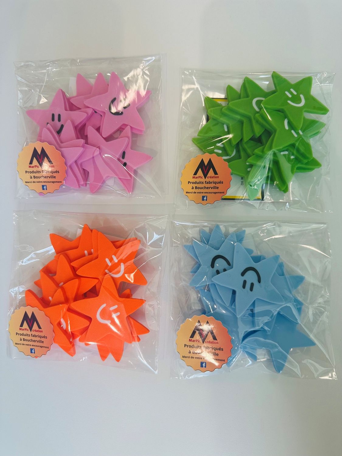 Jetons pour tableau motivation