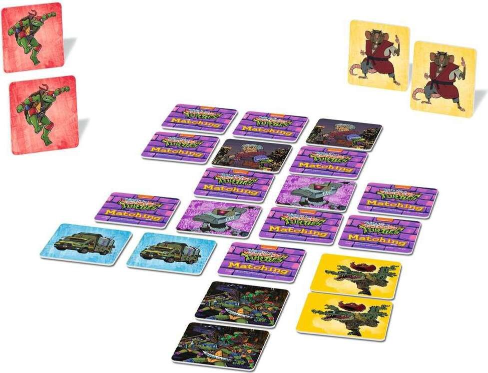 Jeu de mémoire TMNT - Tortues Ninja