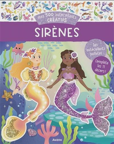 Mes 500 autocollants créatifs / Sirènes