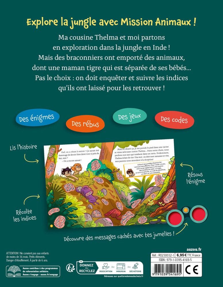 Mon roman énigme / Mission Animaux