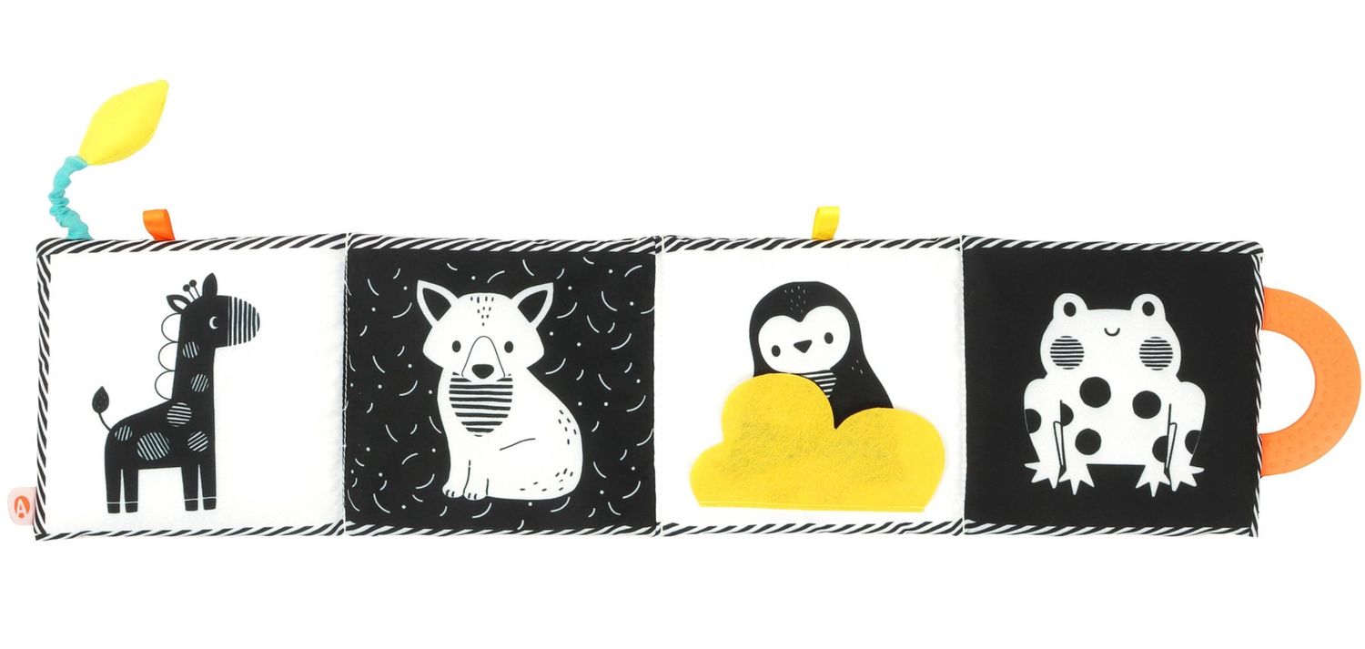 Mon tout premier livre tissu - en noir et blanc !