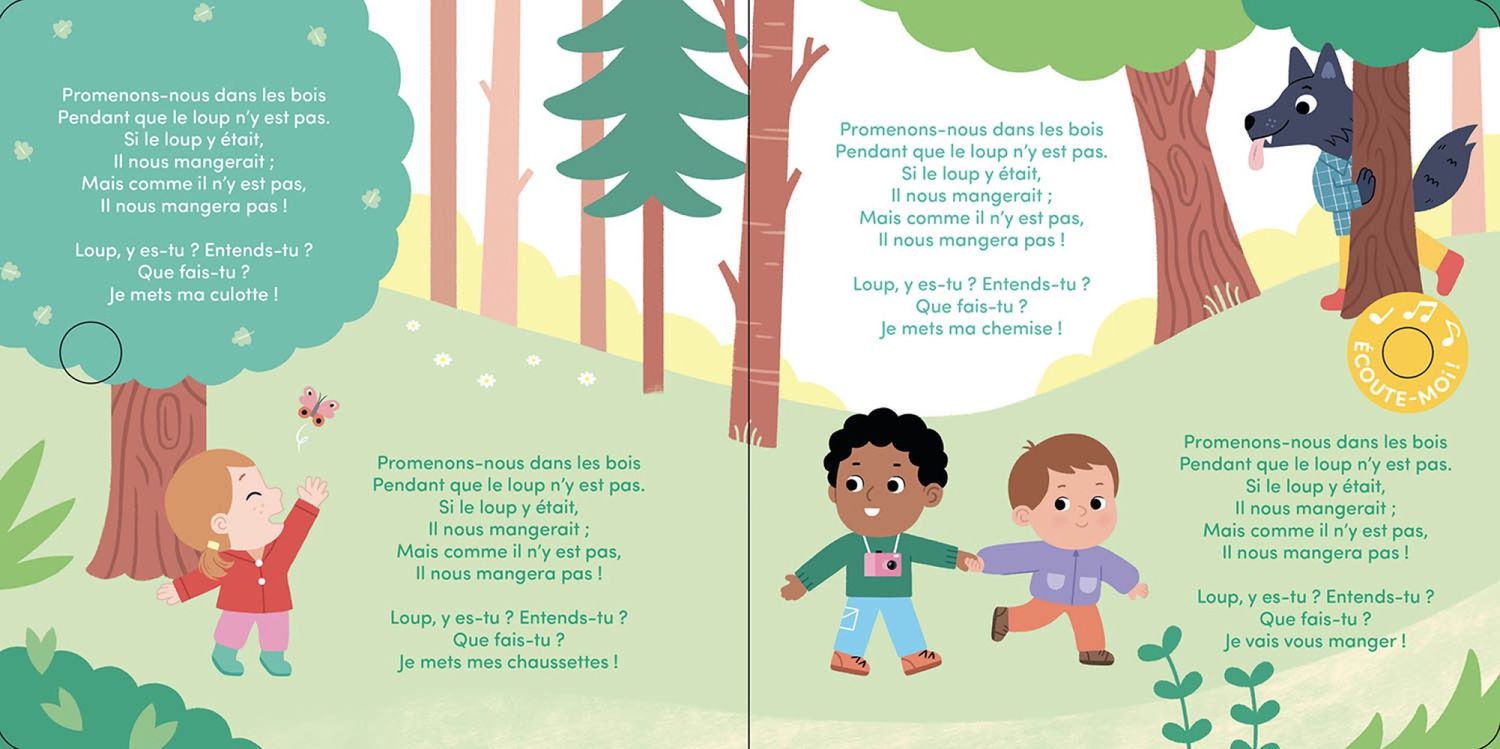 Ma comptine animée / Promenons-nous dans les bois