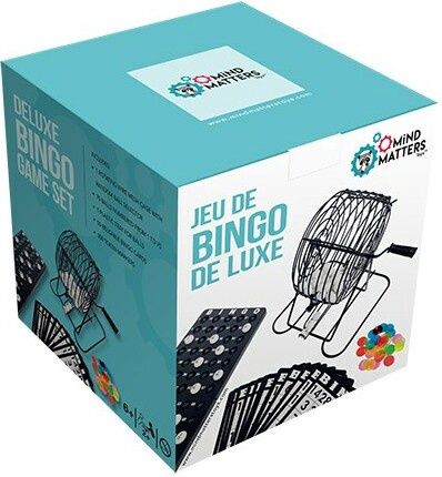 Jeux de Bingo Deluxe (300 Jetons-50 cartes)