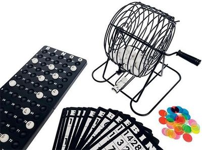 Jeux de Bingo Deluxe (300 Jetons-50 cartes)