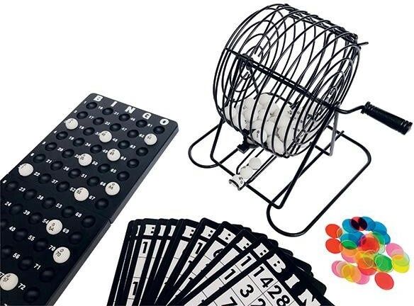 Jeux de Bingo Deluxe (300 Jetons-50 cartes)