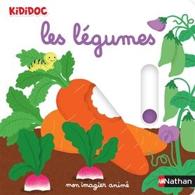 Mon imagier animé - Kididoc / Les légumes