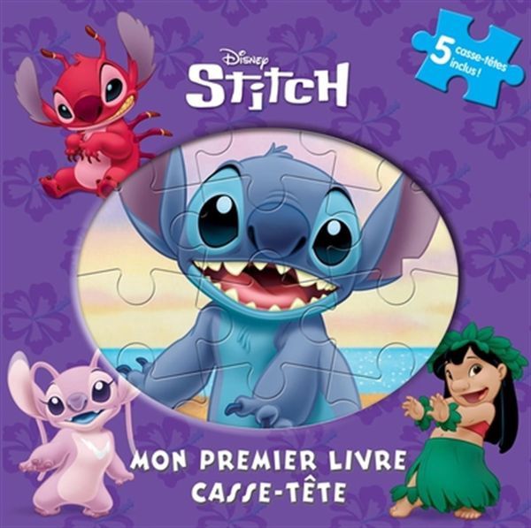 Disney Stitch - Mon premier livre casse-tête