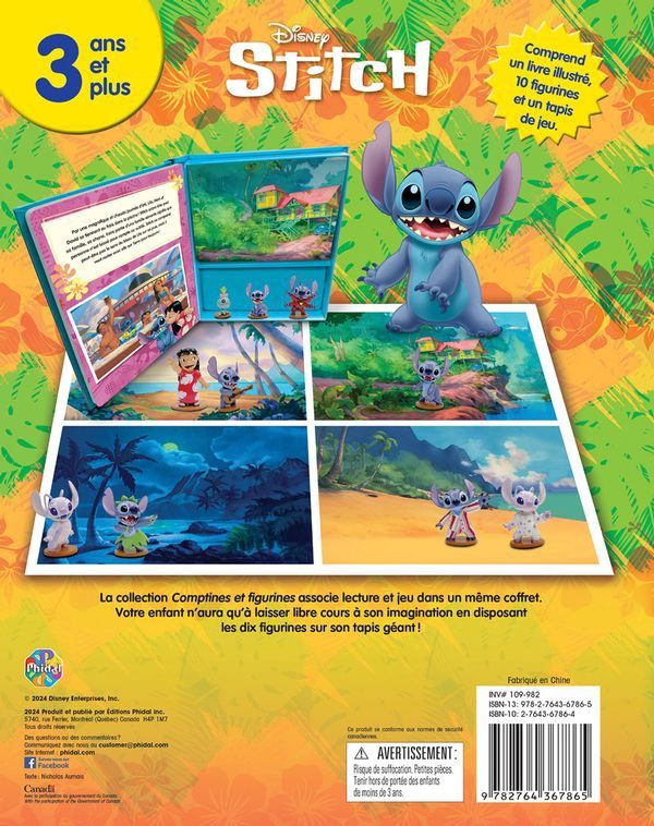Disney Stitch - Comptines et figurines