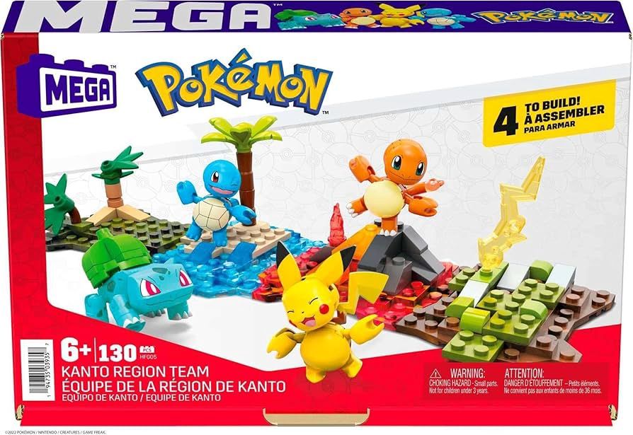 Méga Pokémon / Équipe de la Région De Kanto