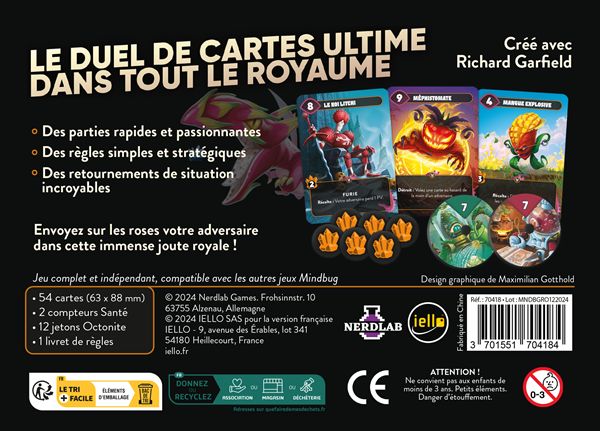 Mindbug : Bataille de fruits Royale (Fr)