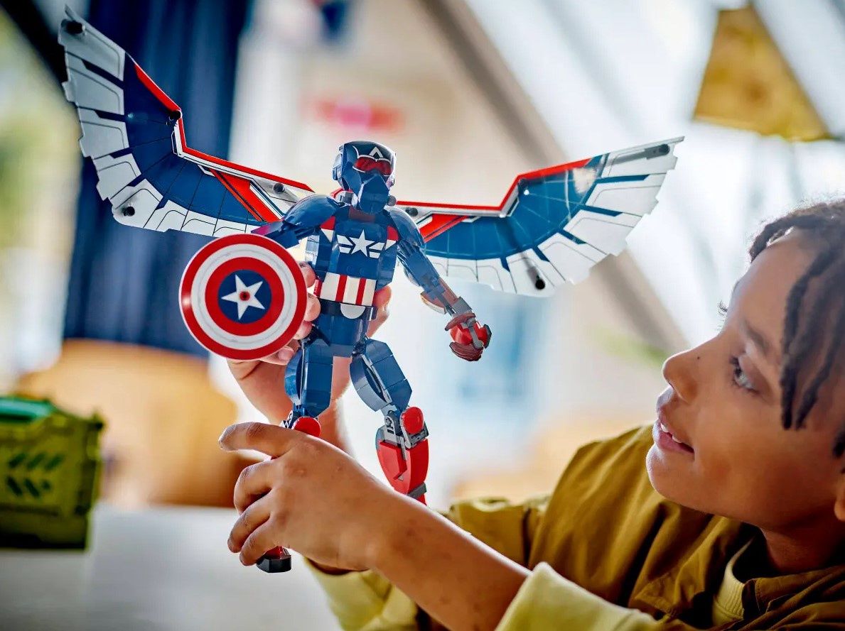 76296 / Nouvelle figurine de construction Captain America