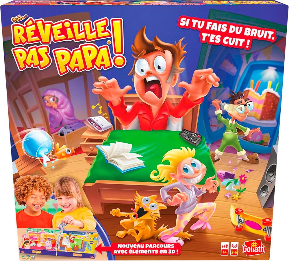 Jeu Réveillez pas papa! Version française