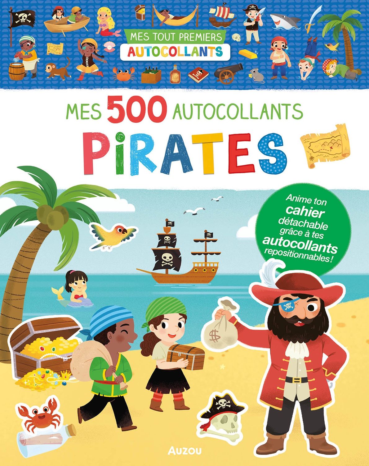 Mes 500 autocollants / Pirates
