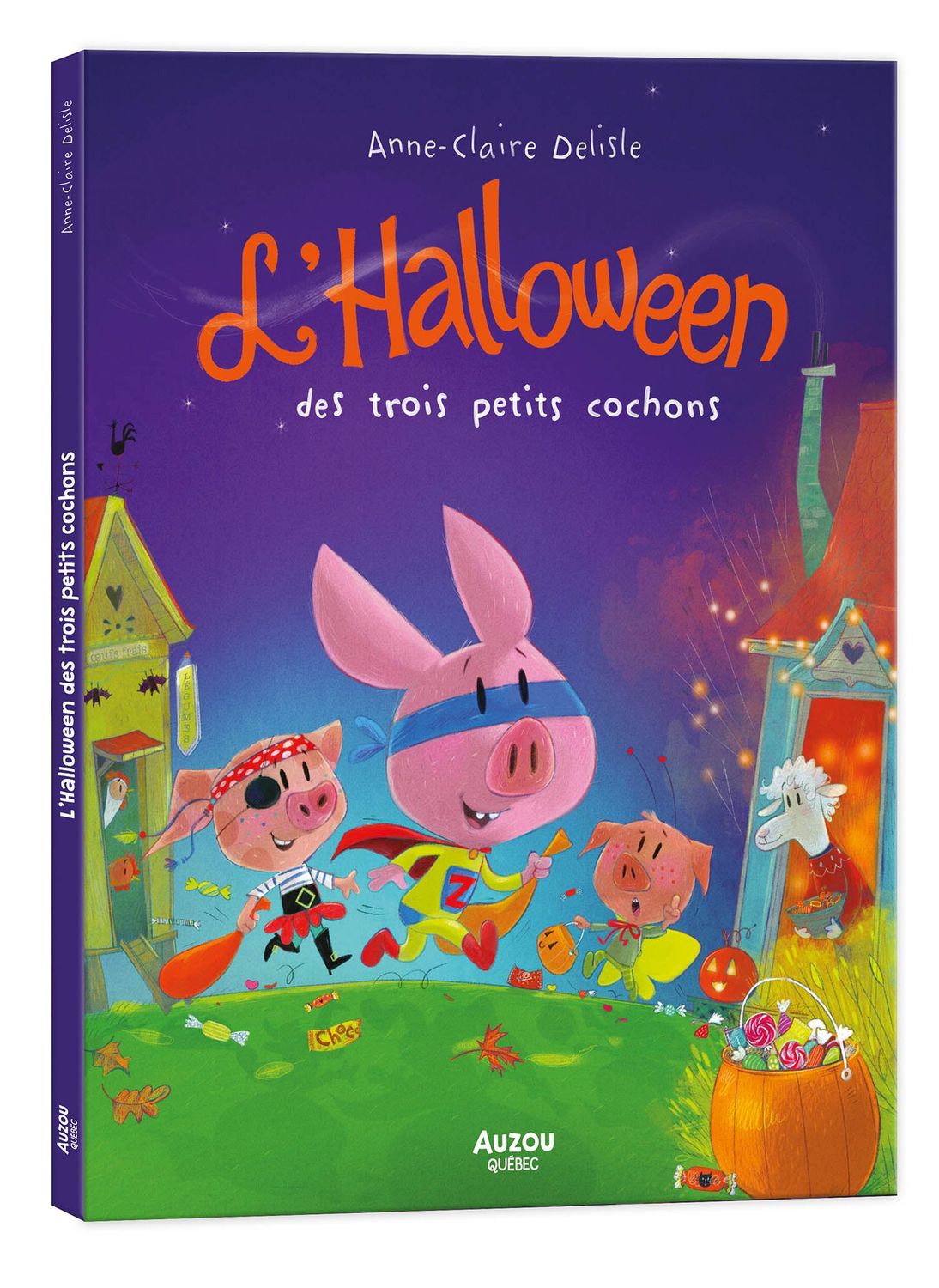 L&#39;Halloween des trois petits cochons