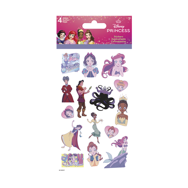 Autocollants / Disney Princess and Villians MANGA