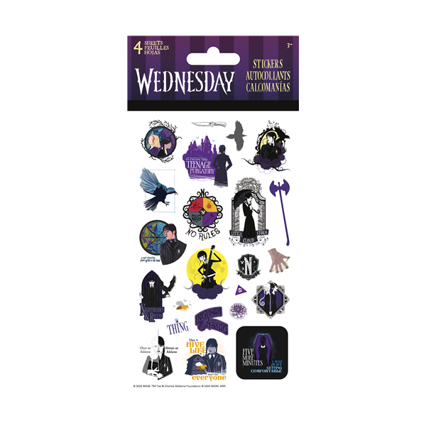 Autocollant Wednesday - Season 1