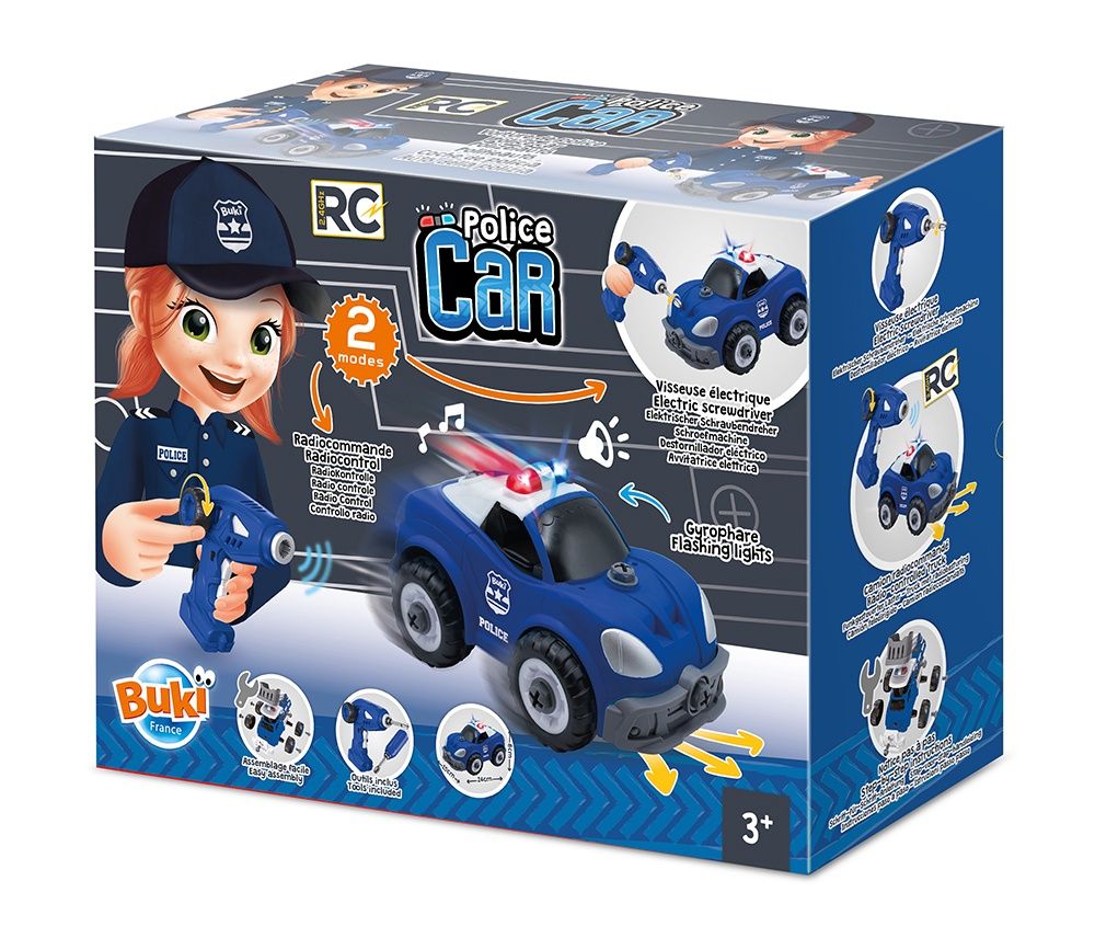 Voiture de police radiocommandée