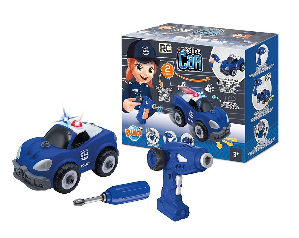 Voiture de police radiocommandée