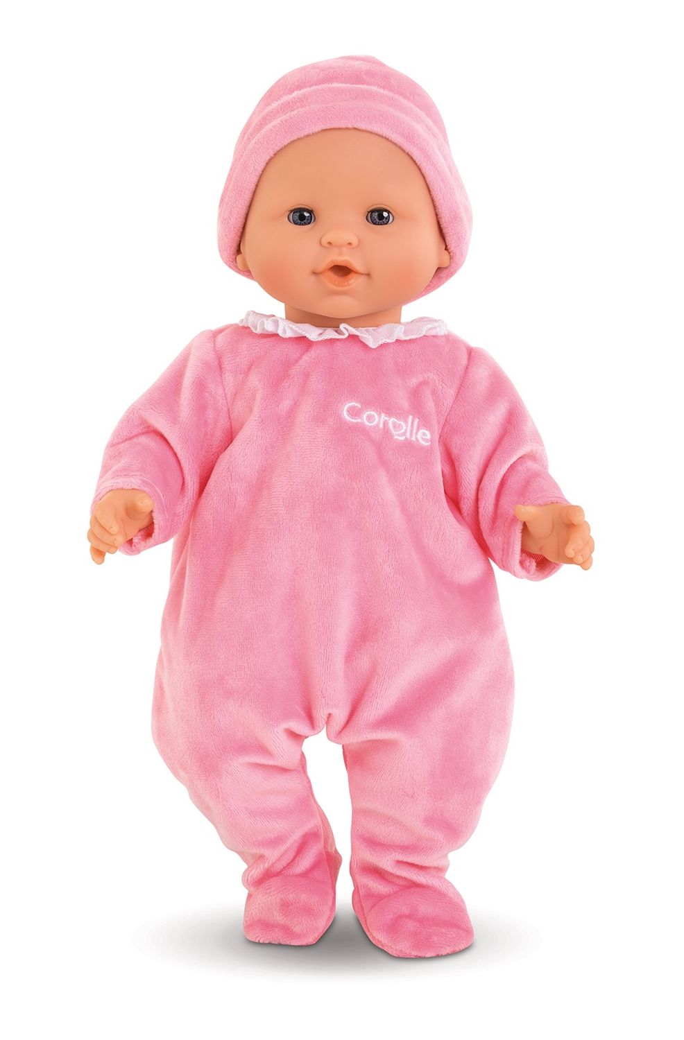 Vêtements 36 cm - Pyjama rose et bonnet