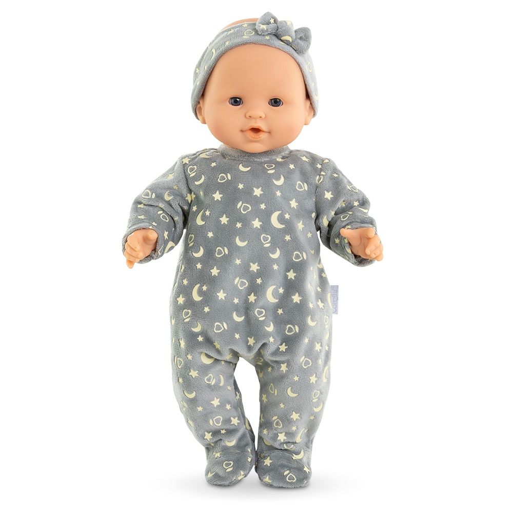 Vêtements 36 cm - Pyjama brille dans la nuit et bandeau
