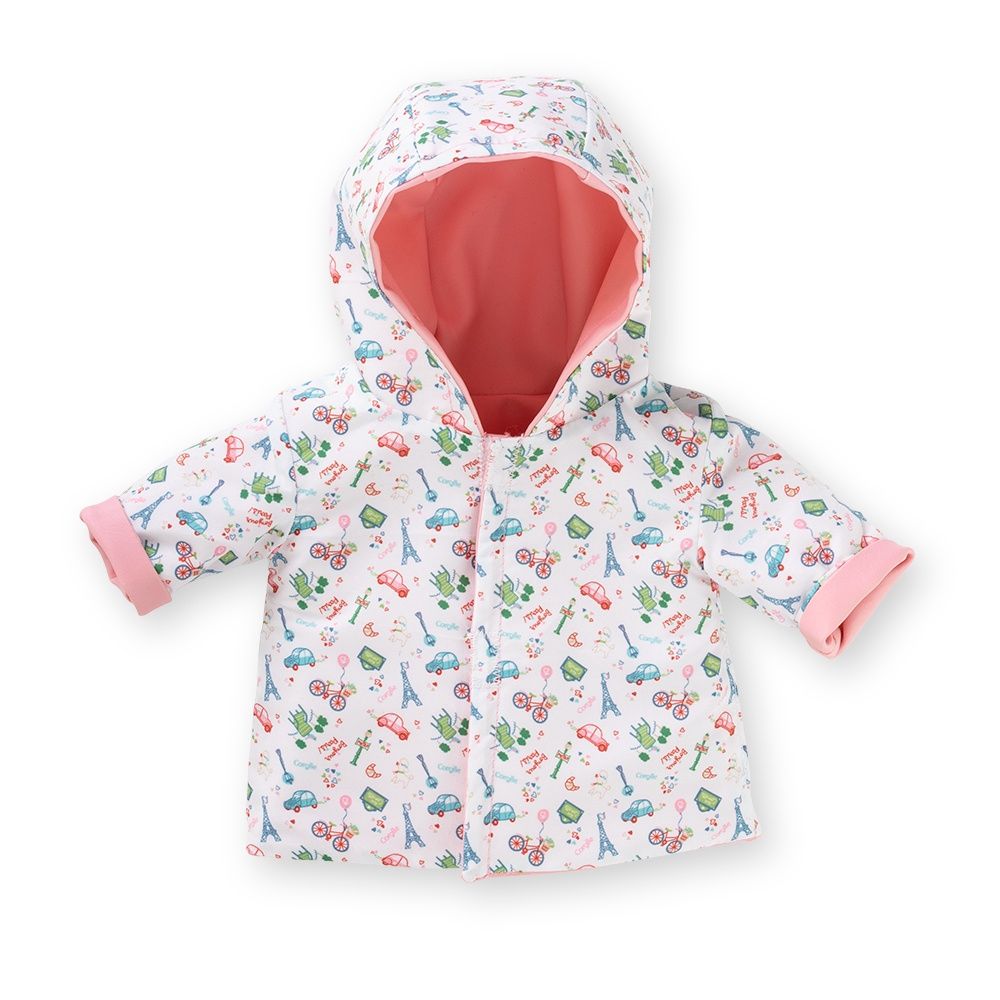 Vêtements 36 cm - Week-end à Paris - Imperméable réversible