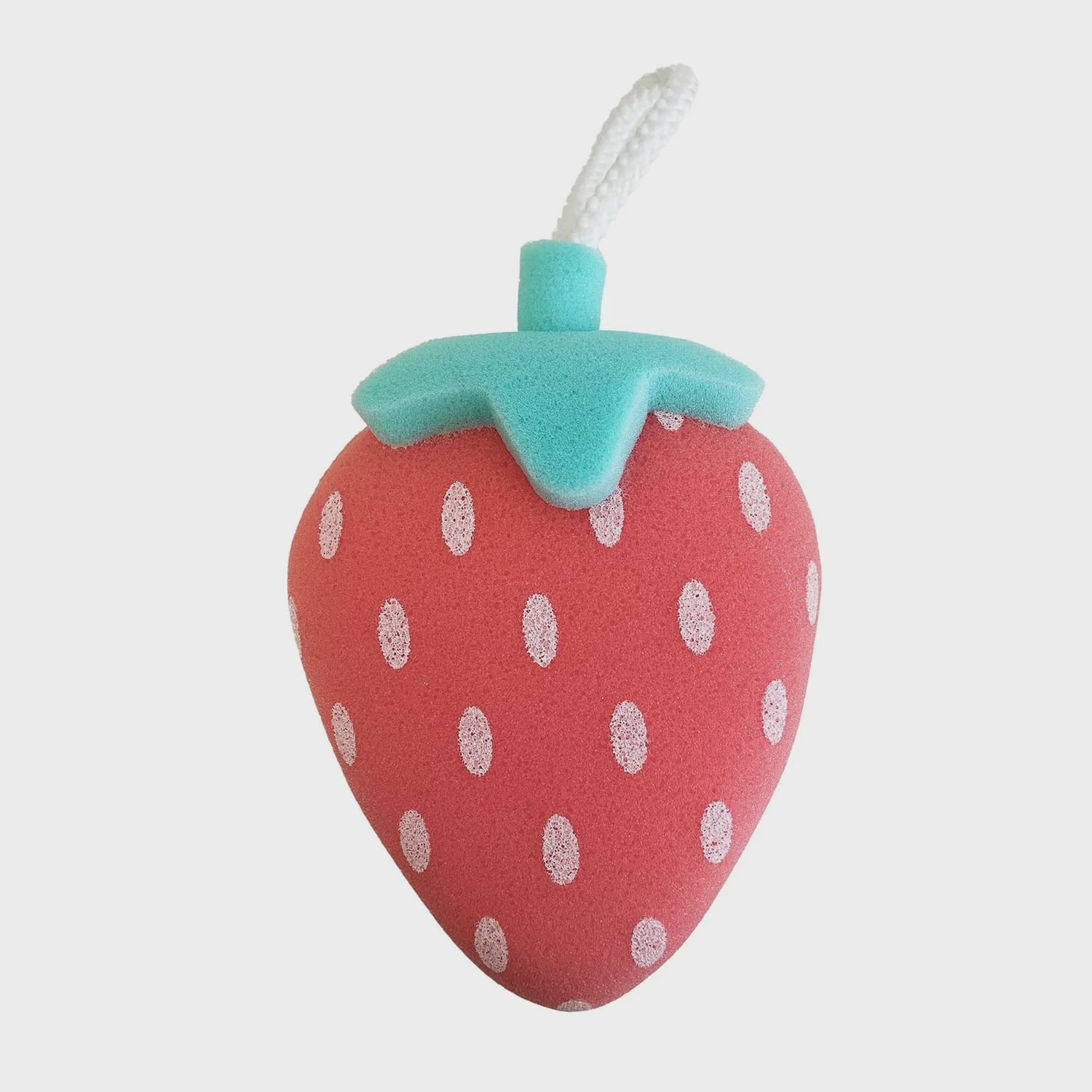 Coffret mousse de douche et accessoires / Fraises