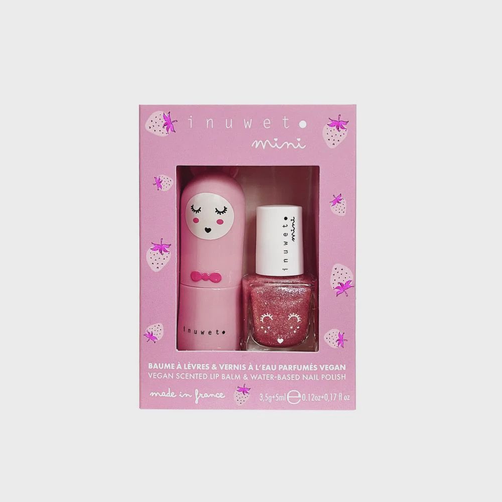 Duo baume &amp; vernis / Rose clair