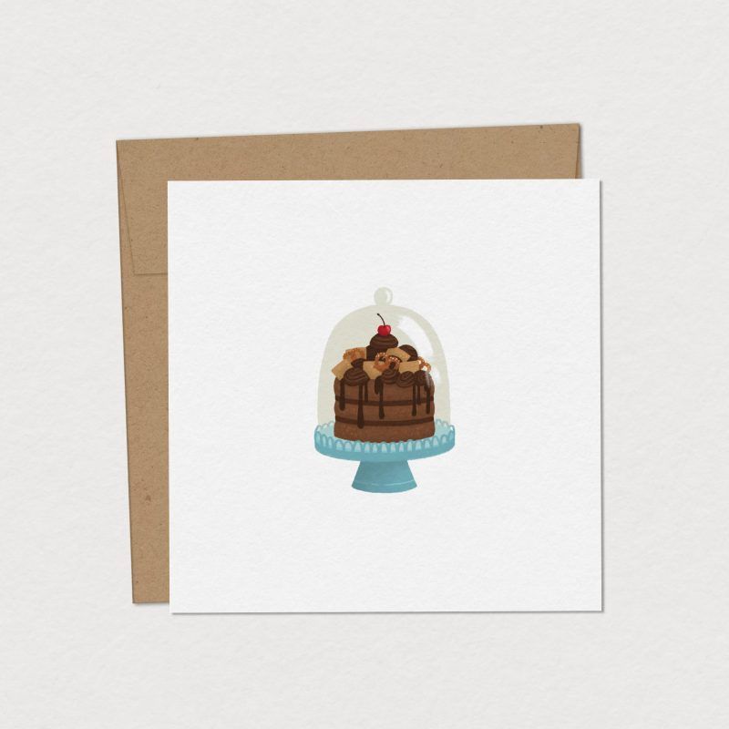 Carte de souhaits – Gourmandise