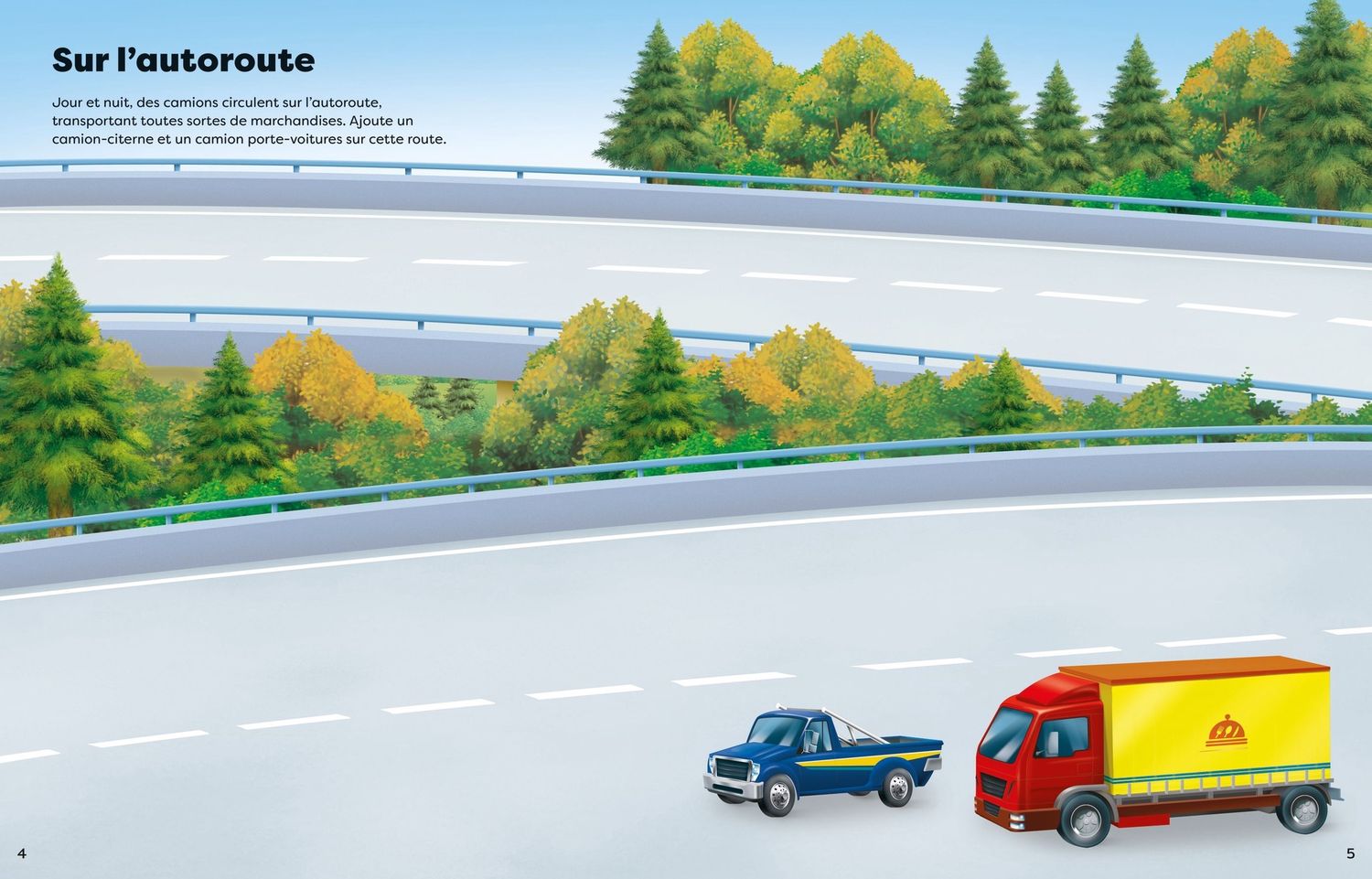 Mes super autocollants / Les camions