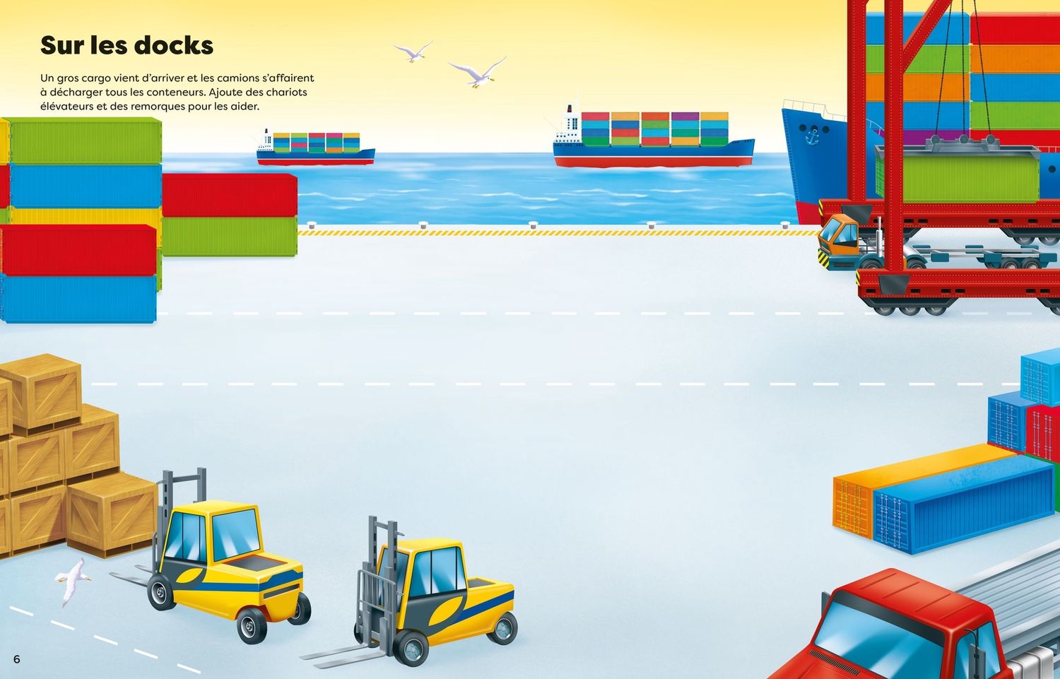 Mes super autocollants / Les camions