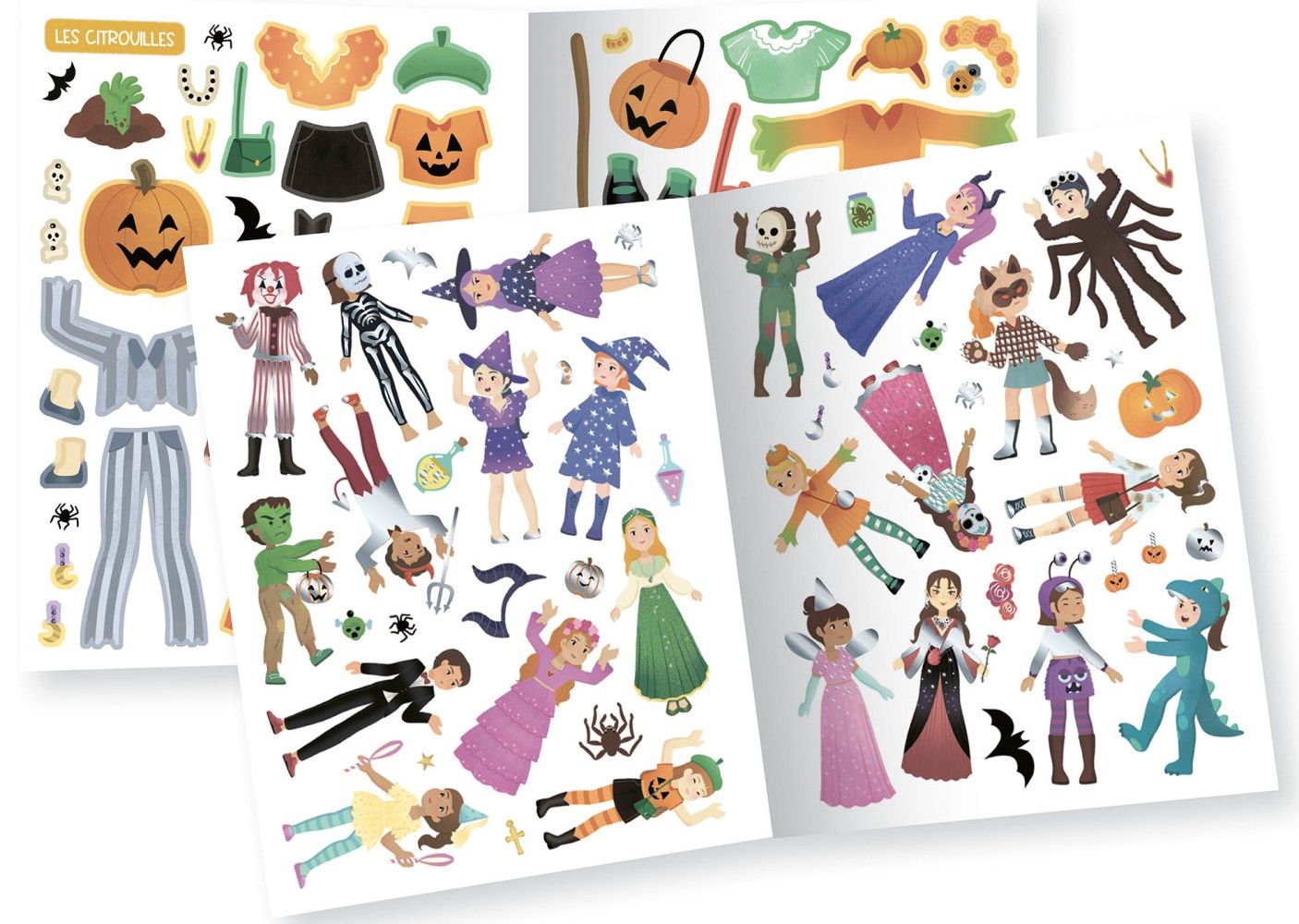 Mes autocollants créatifs / Halloween
