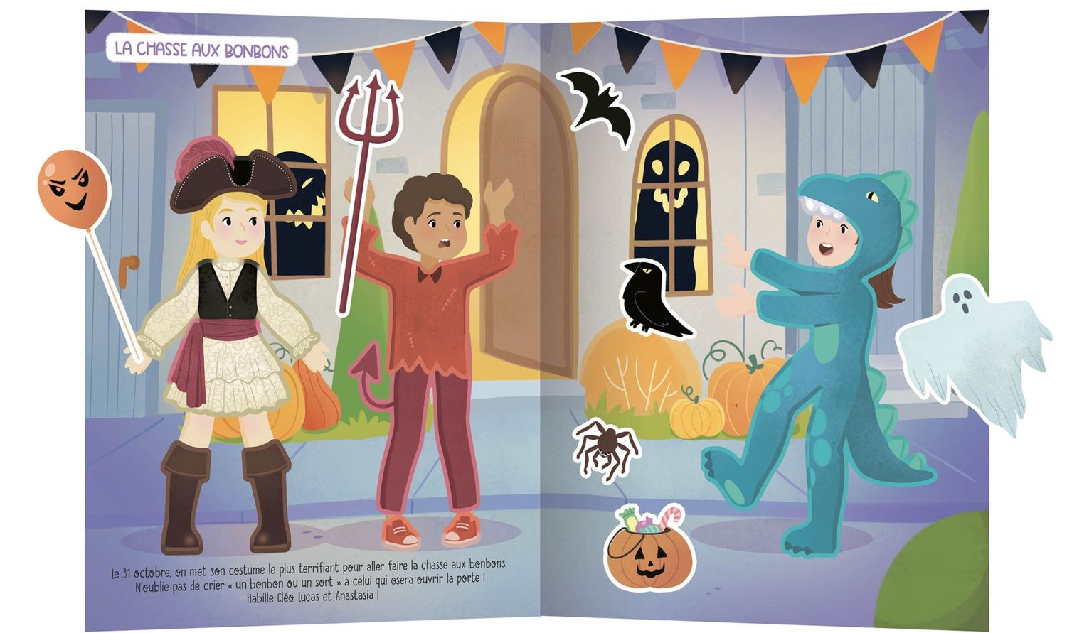 Mes autocollants créatifs / Halloween
