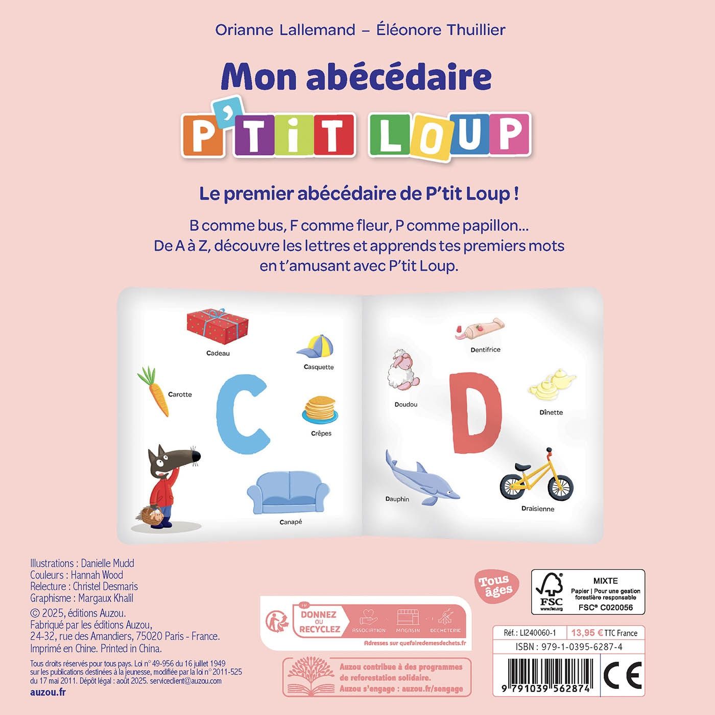 Mon abécédaire P&#39;tit loup