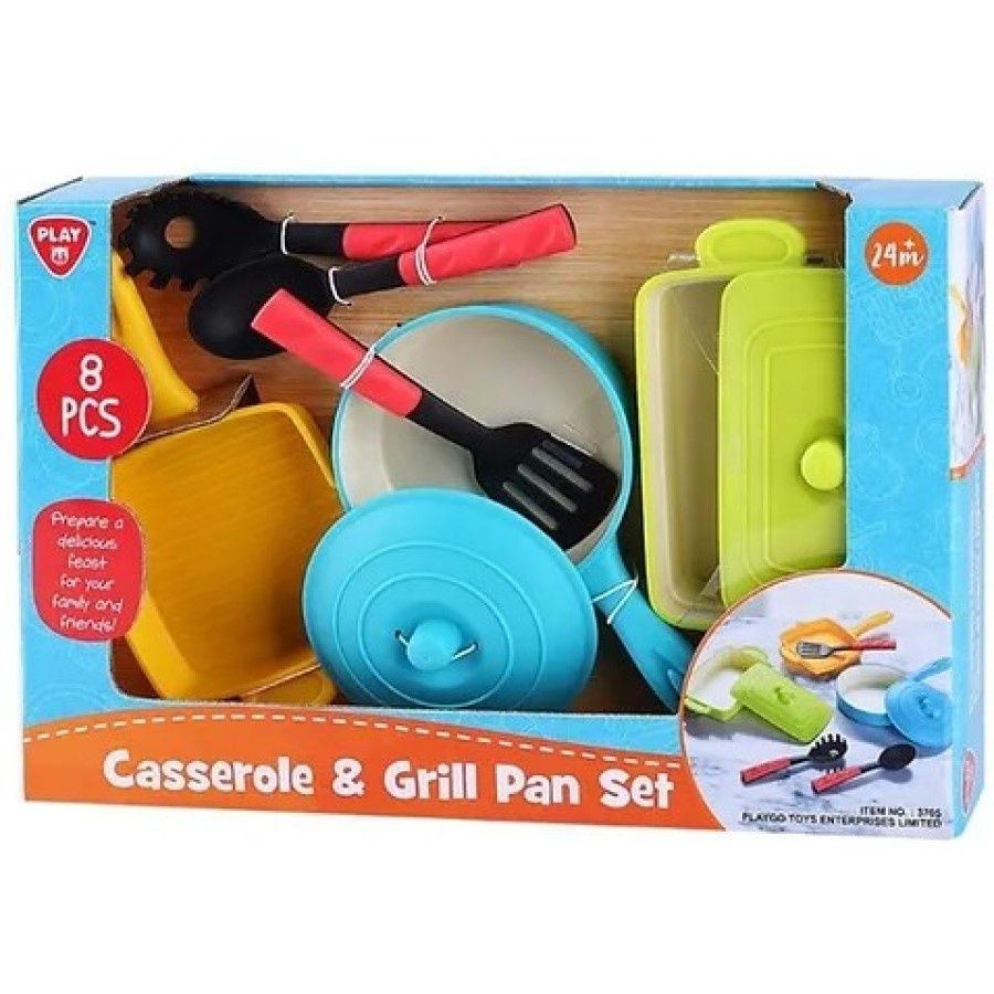 Ensemble casserole et de grill (8 pcs)