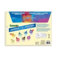 Ensemble de pages à colorier et autocollants / Édition Limitée