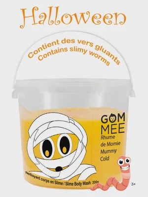 Seau de Slime Moussante / Rhume de Momie