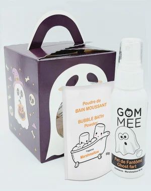 Boite Surprise rituel fantomatique (Poudre moussante et Pet)