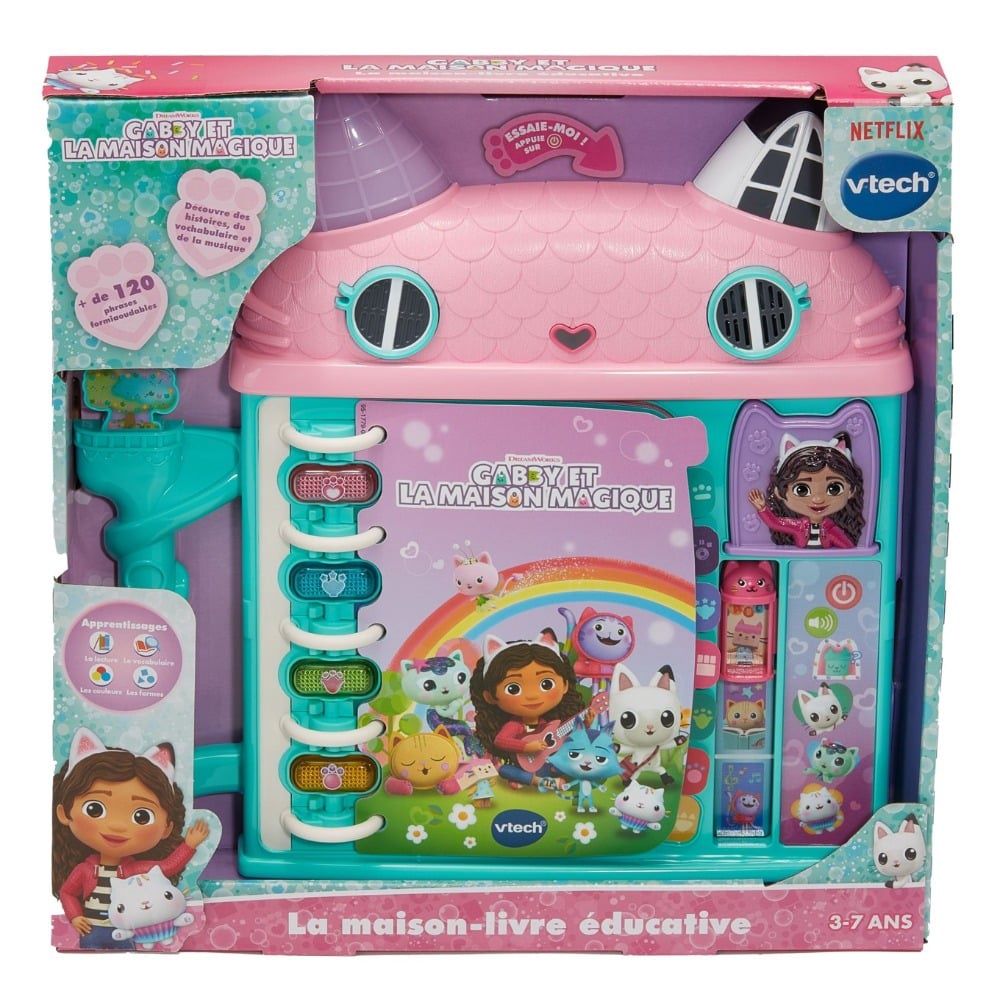 Gabby et la maison magique / Livre éducative