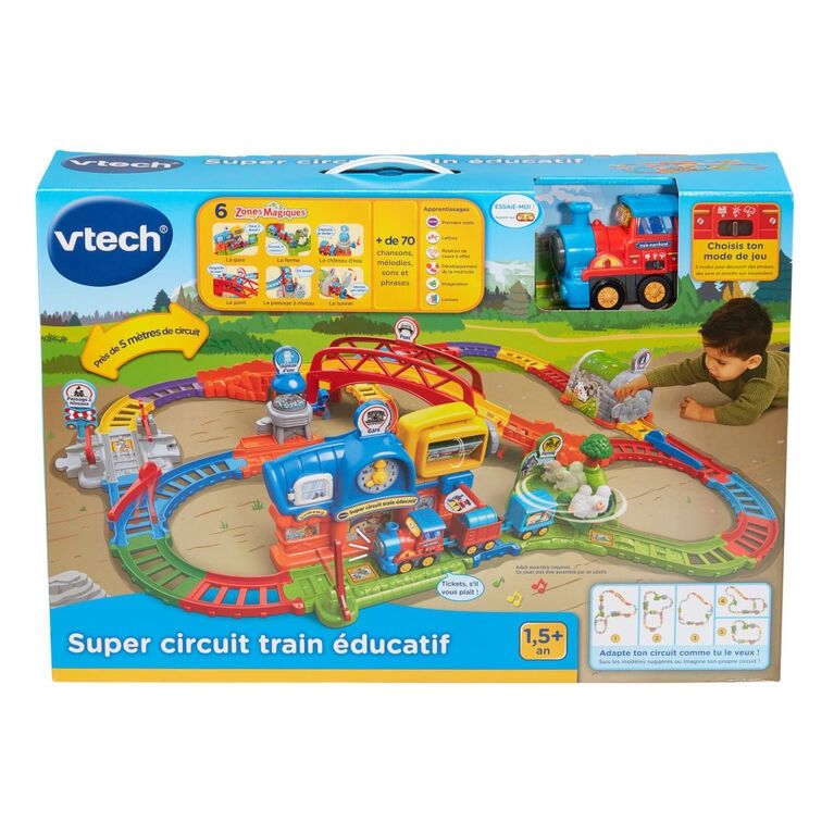 Super circuit train éducatif + Adam train marchand (Fr)