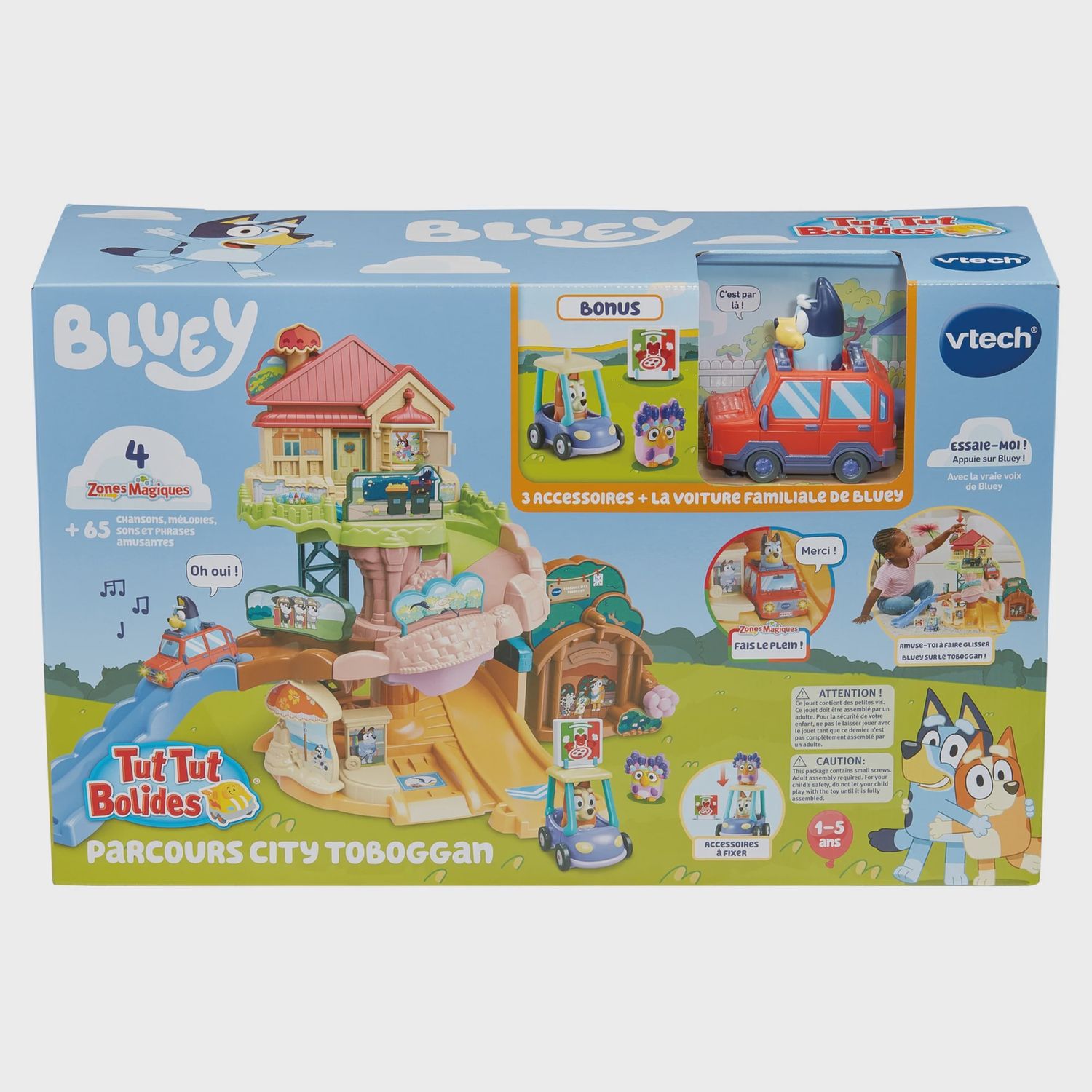 Bluey / Parcours City Toboggan